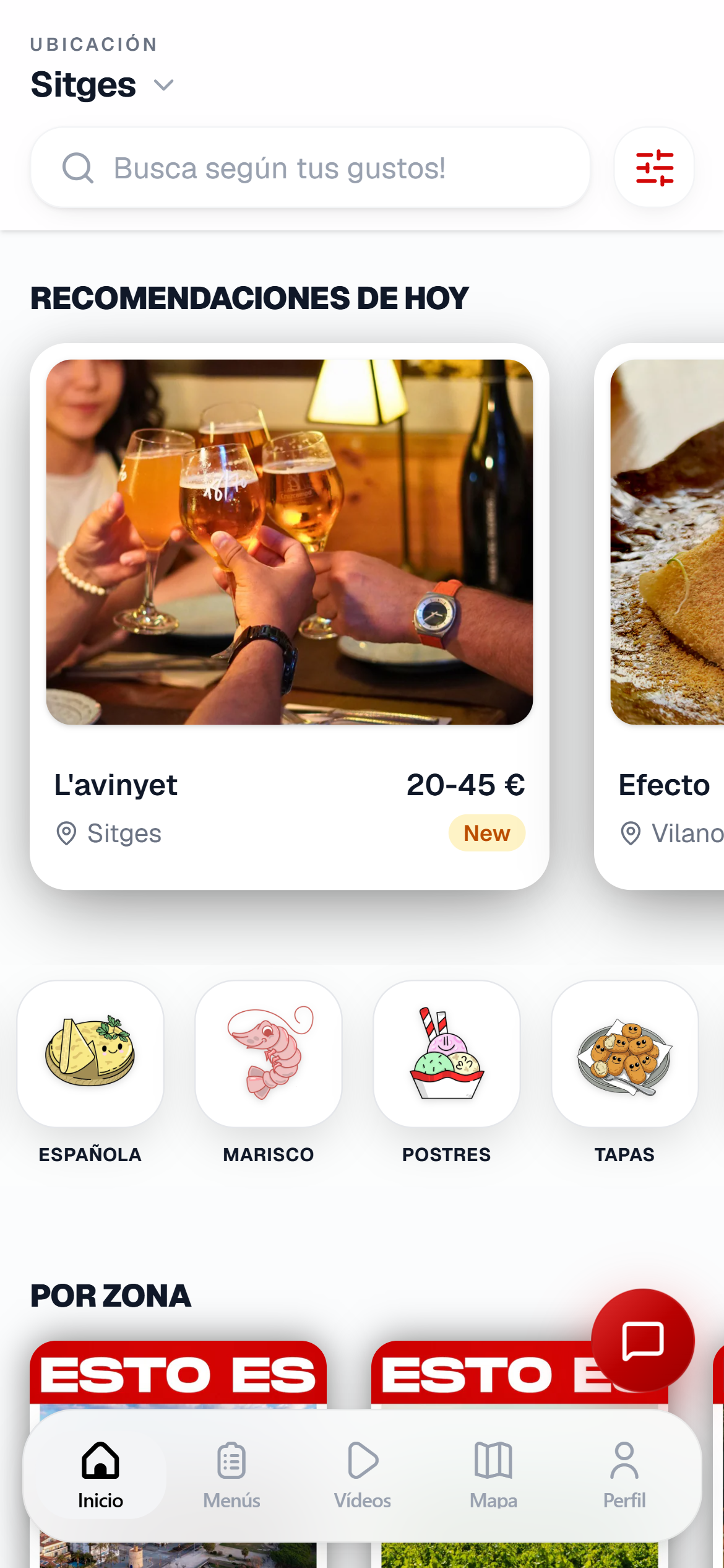Comiendo al Mundo app